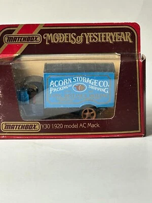 Matchbox Models of Yesteryear Y-30 1920 AC Mack, Acorn Storage with Box - Image 1 of 4
