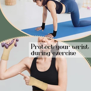 2 Pairs Thumb Compression Sleeve Wrist Brace with Thumb Support Thumb Brace f... - Picture 1 of 7