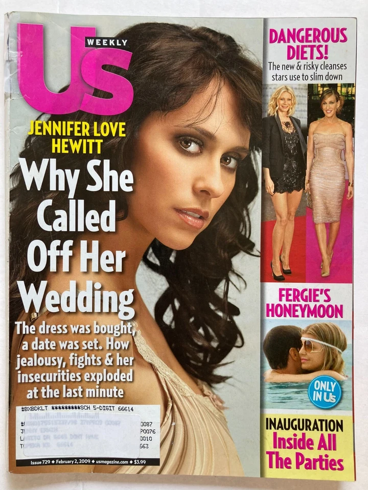 JENNIFER LOVE HEWITT February 2009 US WEEKLY Magazine STACY FERGUSON / +++ - Image 1 of 1