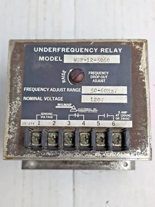 Used Wilmar Electronics WUF-12-5060 Under Frequency Relay - Picture 1 of 5