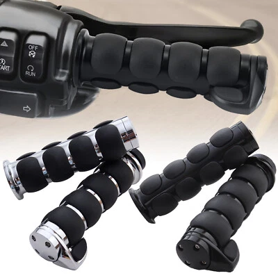 For Harley Electra Glide Road King Softail Sportster XL 1" Motorcycle Hand Grips Foto 1 de 4