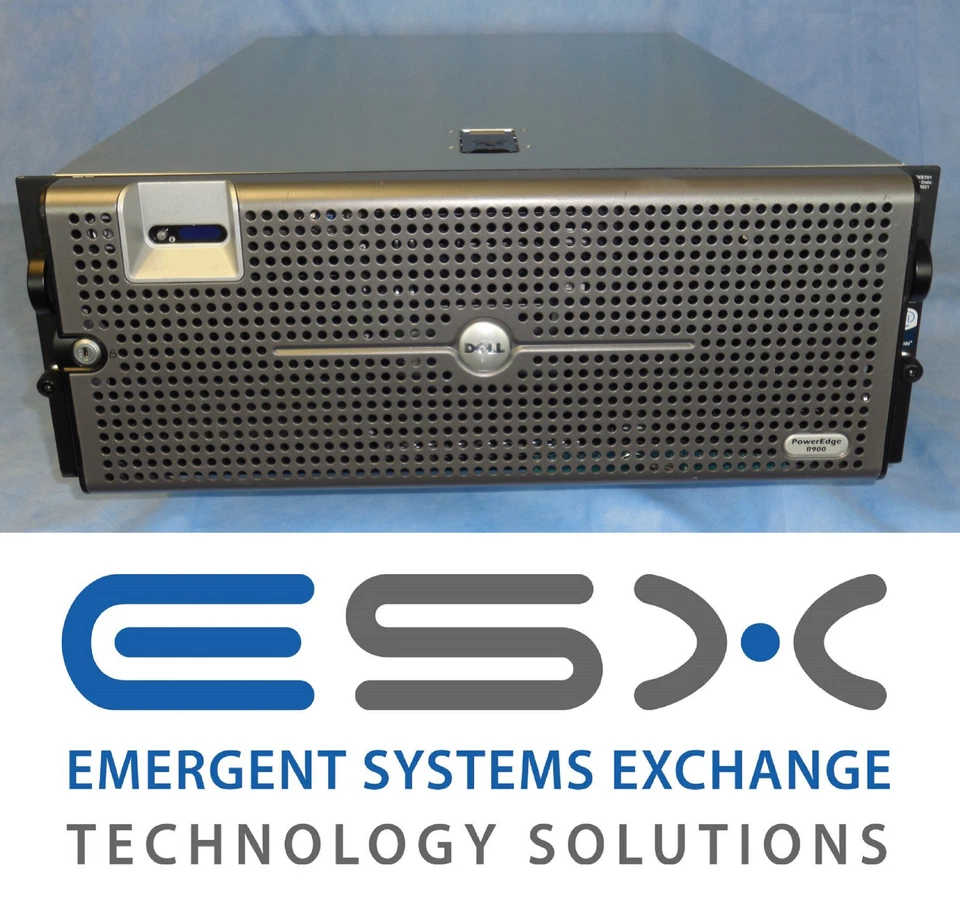 Dell Poweredge R900 4 x E7340 2,4 GHz QC 40 GB de memoria 4 unidades de 400 GB 15 K - R900 Foto 1 de 2