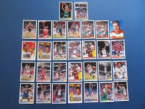 92-93 Upper Deck Basketball Cards Lot of 30, Bird, Ewing & Rivers - All 30 Mint - Picture 1 of 2