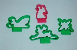 GEPFLEGTE KUNSTSTOFF AUSSTECHFORM RESTPOSTEN WEIHNACHTSFORMEN - Bild 1 von 1