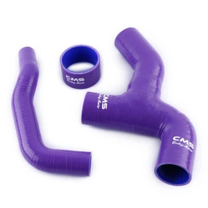 For 00-06 Subaru Forester XT 2.5L Purple Silicone Intercooler Turbo Boost Hose - Imagen 1 de 12