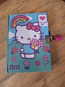 Inkology Hello Kitty 6"X4" Pink Hard Cover Lock & Keys Diary Journal Notebook  - Picture 1 of 1