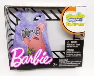 New 2018 Barbie Fashion Pack SpongeBob SquarePants Patrick Starfish Top Shirt - Picture 1 of 3