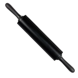Rolling Pin Premium Non-Stick Coat Plastic Black Dough Baking Tool Tala 46cm - Picture 1 of 7