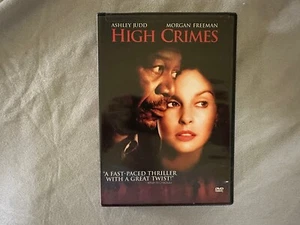 High Crimes Movie DVD Morgan Freeman Ashley Judd - Picture 1 of 3