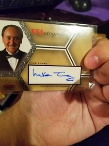 Tarjeta autógrafa firmada por Mike Tenay 2008 Tristar TNA #A-MT Auto Impact Wrestling  - Imagen 1 de 4