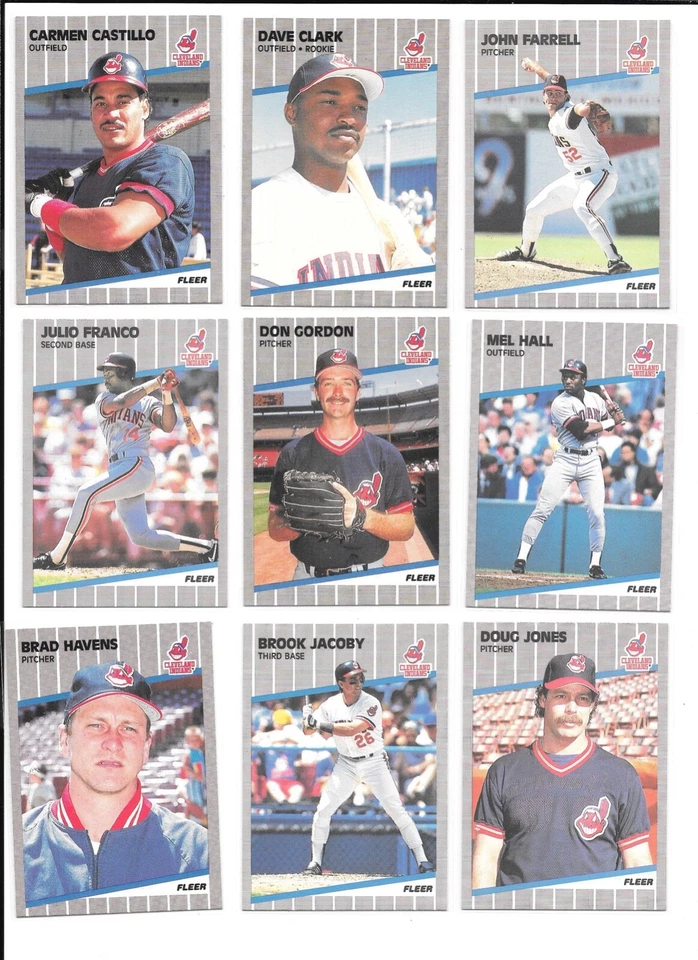 1989 Fleer Baseball Trading Cards / You Choose #s 401 - 600 / mb41 - Image 1 of 4