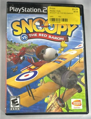 Snoopy vs. The Red Baron (Sony PlayStation 2, 2006) PS2 (B110-30) - Image 1 of 4