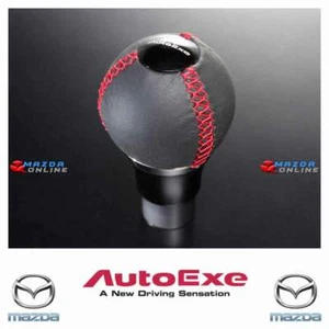 AutoExe Leather Spherical Auto Gear Shift Knob fit 2017-2025 Mazda MiataRF NDRF - Picture 1 of 5