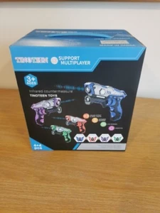 TINOTEEN Laser Tag Guns Set with Vest Infrared Guns, Set of 4 Player - Picture 1 of 4