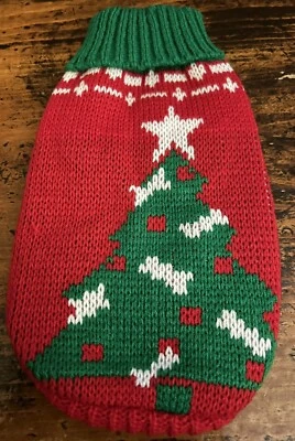 X Suéter Pequeño Navidad Perro Foto 1 de 3