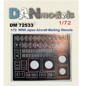 DanModels 72533 Scale 1:72 Photo-etching Stencil for Marking Naval Ensign Japan - Bild 1 von 6