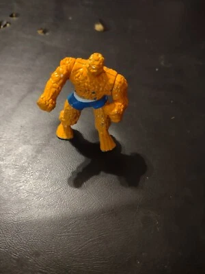 Marvel 1994 Toy Biz Fantastic Four Diecast Metal THE THING Ben Grimm 2.5" Foto 1 de 4