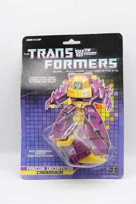 1987 hasbro Transformers Firecon Cindersaur moc Factory sealed Hasbro - Image 1 of 4
