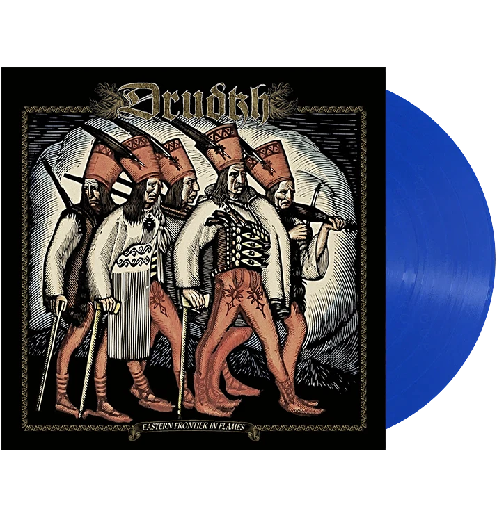 DRUDKH - 'Eastern Frontier In Flames' LP (Blue) - Image 1 of 1