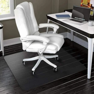 SHAREWIN Office Chair Mat for Hard Floors Floor Protector PVC Transparent Large - Picture 1 of 16