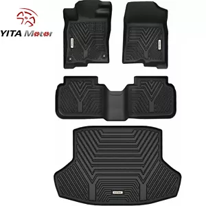 YITAMOTOR Floor Mats & Cargo Liner For 2022-2025 Honda Civic Sedan All Weather - Foto 1 di 9
