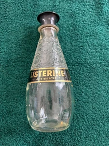 Vintage 1962 Listerine Antiseptic ~ 19 oz Glass Bottle Decanter ~ USED - Picture 1 of 7