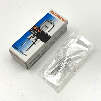 (8-Pack) Sylvania 20T3Q/CL 12V 20-Watt Bi-Pin 2-Pin Lamp Bulb 20W 12V 58661 - Image 1 of 4