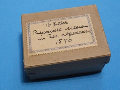 Plats d'étain - Heinrichsen Zinnfiguren : 14 soldats uhlans 1870 en boîte - Photo 1/3