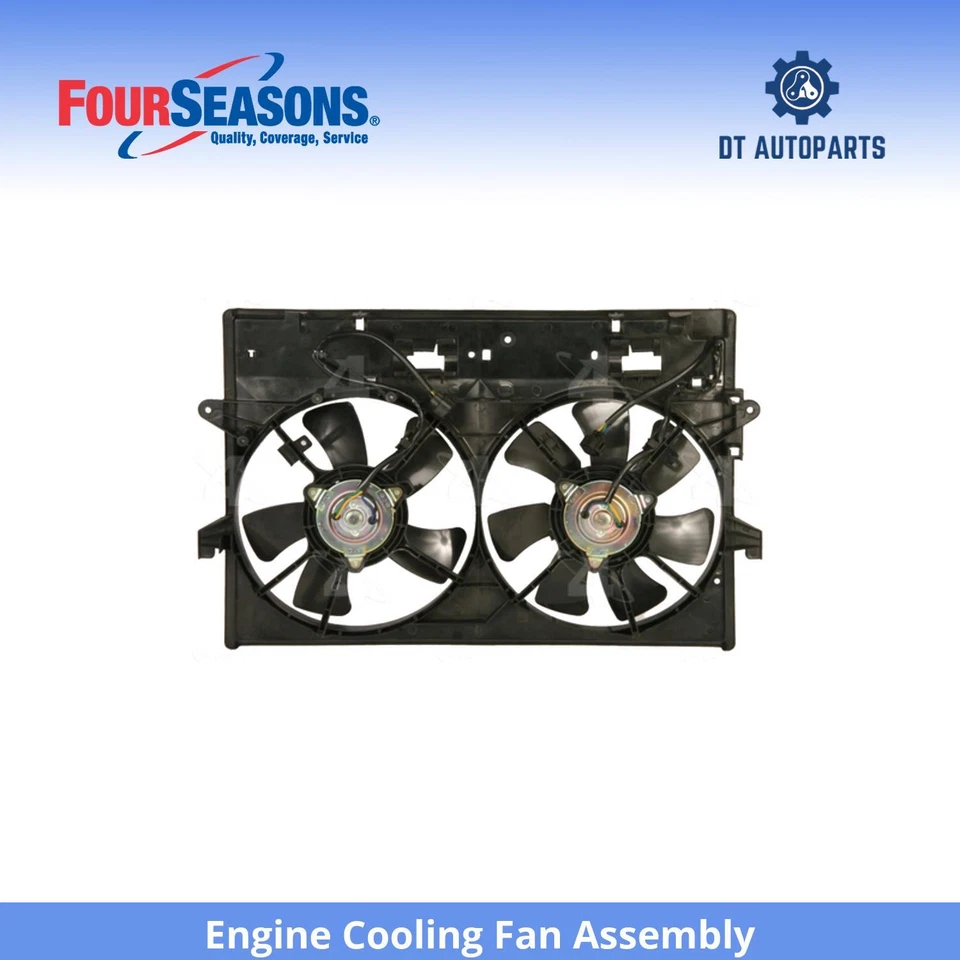 Conjunto de ventilador de refrigeración del motor MPV Mazda 2000-2001 4 estaciones Foto 1 de 4