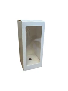 20 X CAJAS DE COPA DE VINO BLANCO, VITRINA PARA COPAS DE VINO, DECORATIVAS, CAJA DE REGALO - Imagen 1 de 4