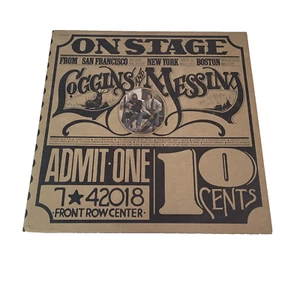 LOGGINS & MESSINA- On Stage  (1974, Vinyl Double LP) Ken Loggins Jim Messina - Picture 1 of 8