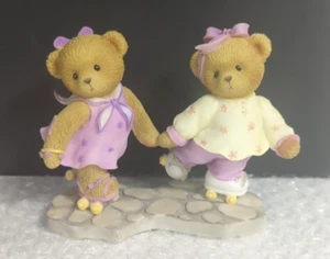 Cherished Teddies PATRICIA & IZABELA Rare Roller Skating Bears Collectable - Bild 1 von 24