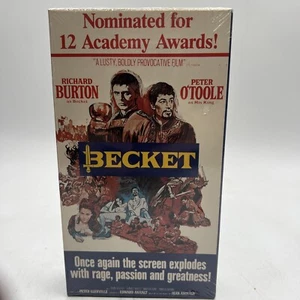 New Sealed Becket  (Letterboxed Ed.) [VHS] Richard Burton, Peter O'Toole, - Picture 1 of 4