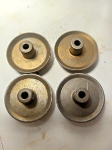 Gilbert Erector Set Part Z  Flanged Wheel: 3/8" Hub: Set of 4     A - Picture 1 of 1
