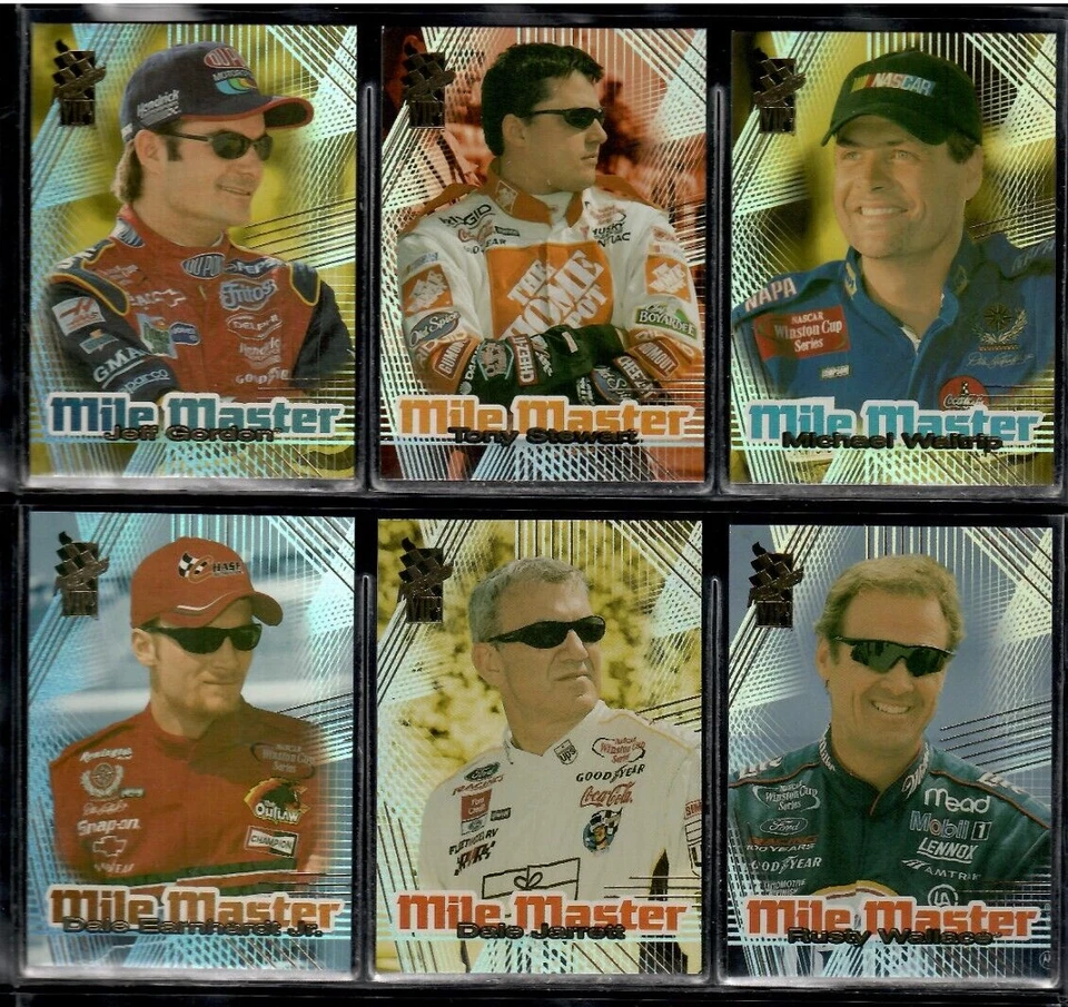 2001 Press Pass VIP Mile Master 12-card Insert Set  Jeff Gordon - Image 1 of 4