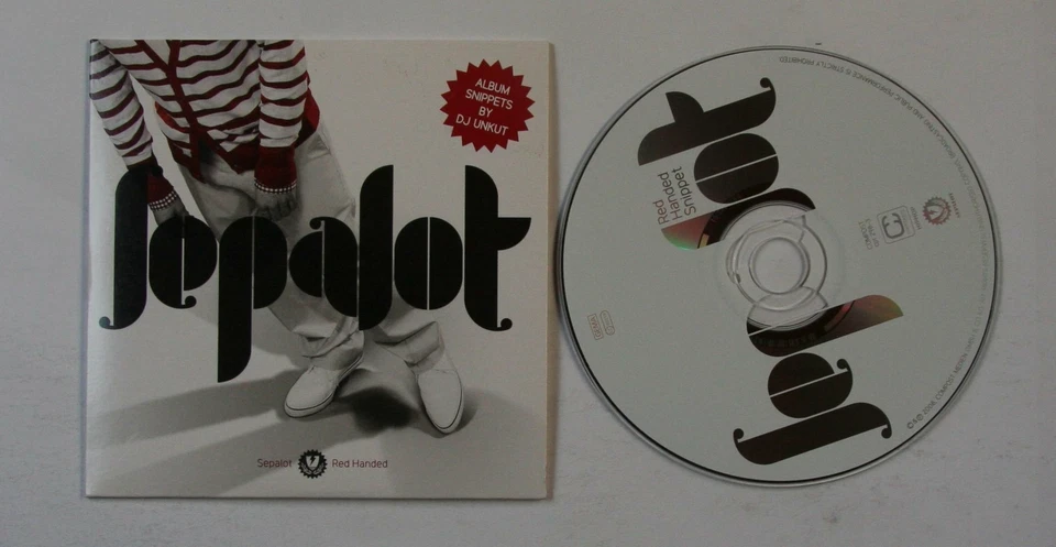 DJ Sepalot Red Handed Snippet GER Adv Cardcover CD 2008 - Bild 1 von 1