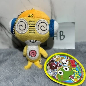 Sergeant Frog Keroro Gunso Kururu Plush 3.5" TAG Keychain Stuffed Toy Doll Japan - Picture 1 of 9