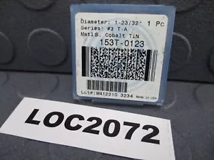 AMEC ( 1-23/32'' ) 153T-0123 SPADE DRILL INSERT COBALT #3 T-A LOC2072 - Picture 1 of 3