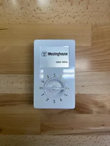 Westinghouse GWJ5S-U Speed Single Commercial Ceiling Fan Control 120VAC 60Hz - Picture 1 of 3