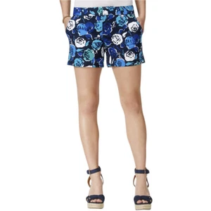 .Tommy Hilfiger Chino Blue Floral Twill Shorts Size W28 AU10 - Picture 1 of 3