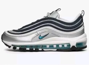 Nike Wmns Air Max 97 OG Metálico Plateado Azul Reino Unido 5 Nuevo en Caja Damas Entrenadores  - Imagen 1 de 7