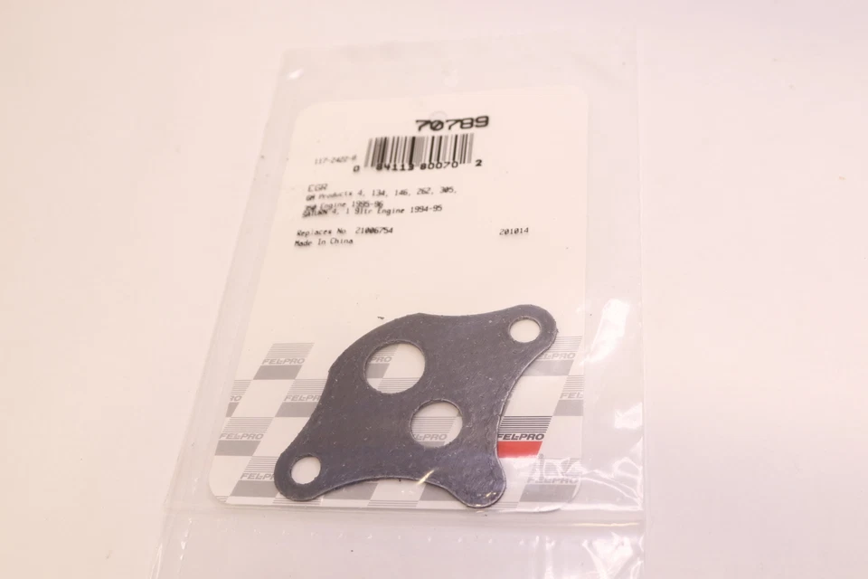 Junta de válvula Fel-Pro EGR cromada 70789  Foto 1 de 1