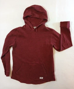 Vans Hoodie Sweatshirt Hooded Women’s Medium Lightweight Red Black Flecked 42 in - Picture 1 of 6