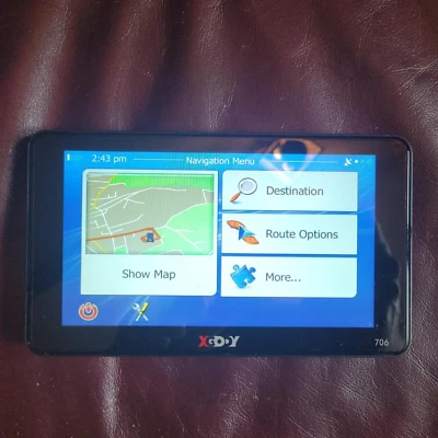XGODY GPS Navigation System Model 706, Console Only - #20250619712 - Image 1 of 2
