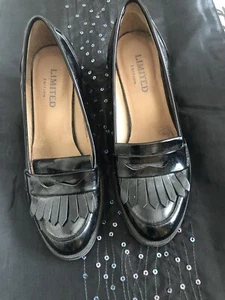 Women’s Marks And Spencer’s Special Edition Moccasins Black Shoes Size 5 - Picture 1 of 7
