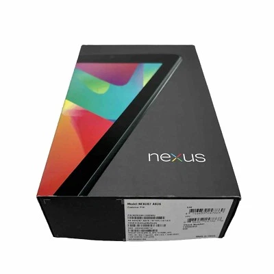 Nexus 7 (1st Generation) 16 GB, Wi-Fi, 7in - Black Open Box Complete Tested - Image 1 of 4