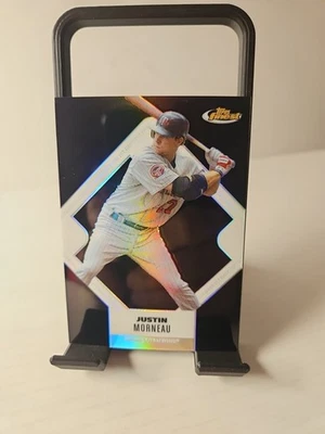 2006 Topps Finest Justin Morneau Black Refractor # 79/99 Minnesota Twins - Image 1 of 2