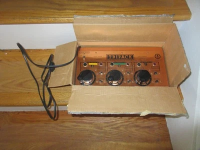 Transformador de control de tren triple HO Tripack MRC Model Rectifier Corporation Foto 1 de 4