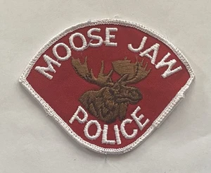 Vintgage MOOSE JAW Police Embroidered Patch MAC the MOOSE (5/5) - Picture 1 of 2