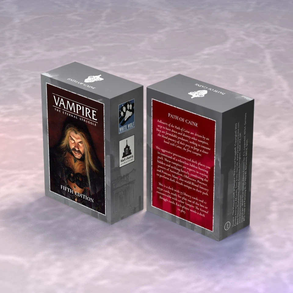 Path of Caine Fifth Edition Preconstructed Starter VTES CCG v5 Sabbat - Image 1 of 1